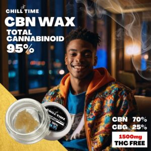 【高濃度95%】CBNワックス 1500mg CHILL TIME