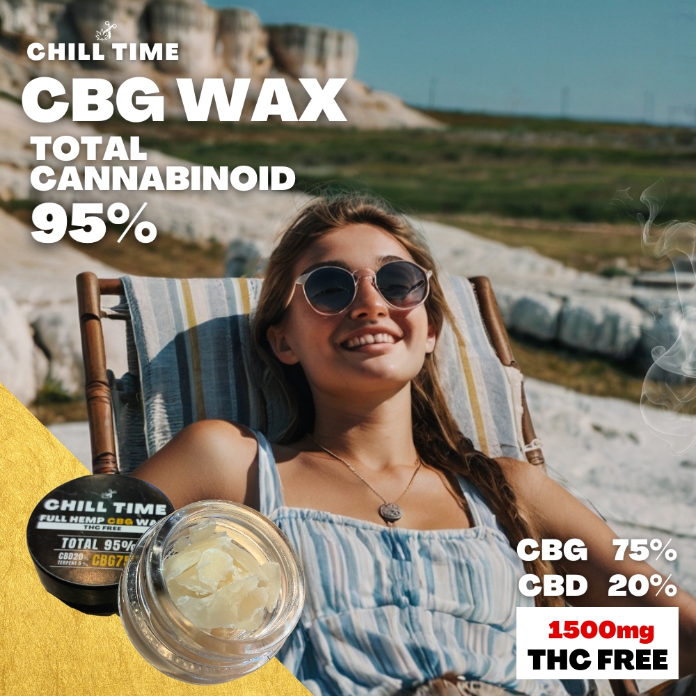 【高濃度95%】CBGワックス 1500mg