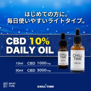 CBD 10% DAILY OIL×1(10ml or 30ml)-SPUIT TYPE-